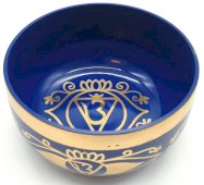 Bol Chantant Aluminium Chakra Troisième Oeil 12cm