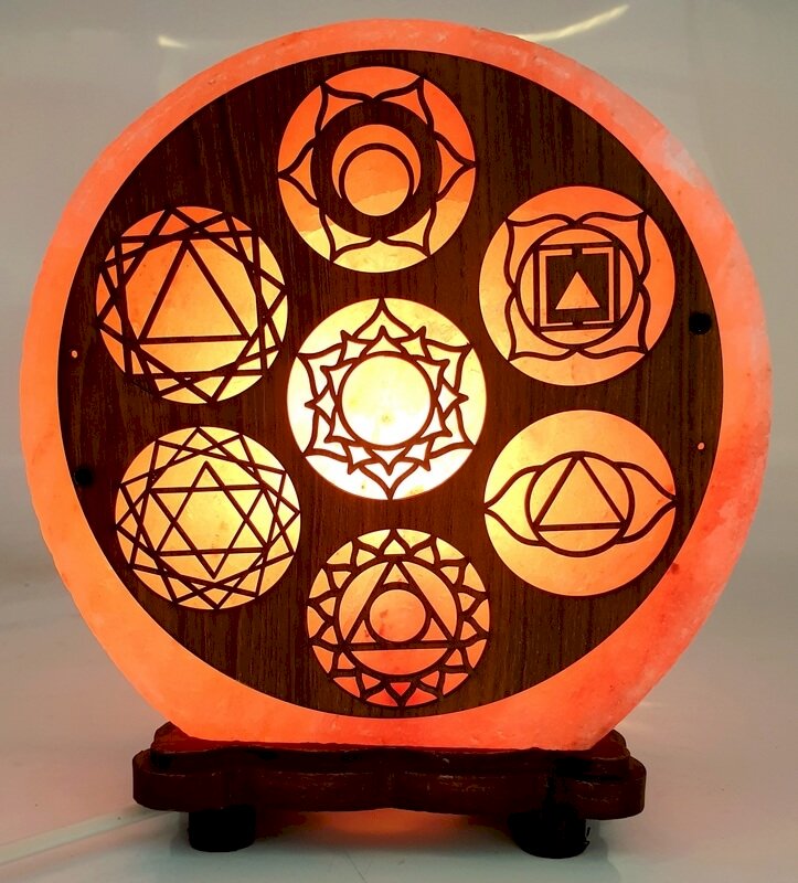 Lampe de Sel 7 Chakras 5kg