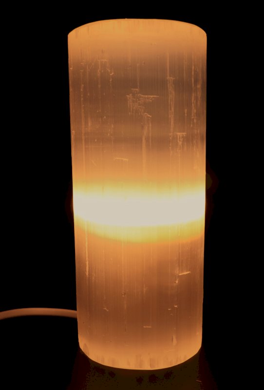 Lampe Sélénite Cylindre 20cm
