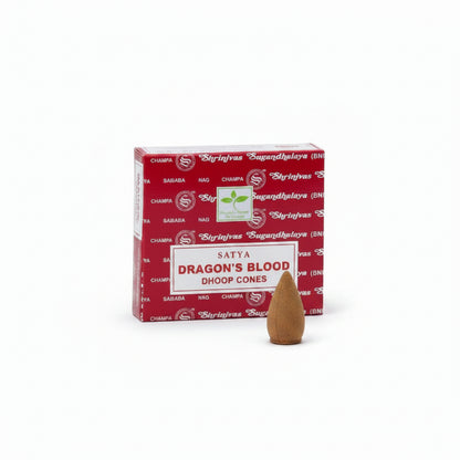 Encens Satya Sang de Dragon – Cônes 24g