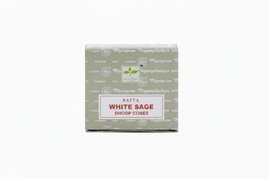 Encens Satya Sauge Blanche – Cônes 24g