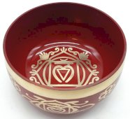 Bol Chantant Aluminium Chakra Racine 12cm