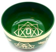 Bol Chantant Aluminium Chakra Cœur 12cm