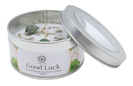Bougie Green Tree 'Bonne Chance' Aventurine Verte & Patchouli 70g