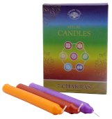 Bougies Rituel 7 Chakras - Lot de 7