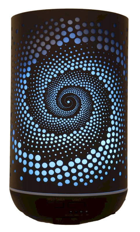 Diffuseur d'huiles essentielles Cylindre Galaxie – 20 cm