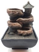 Fontaine d'Intérieur Moulin en Résine – 17 cm
