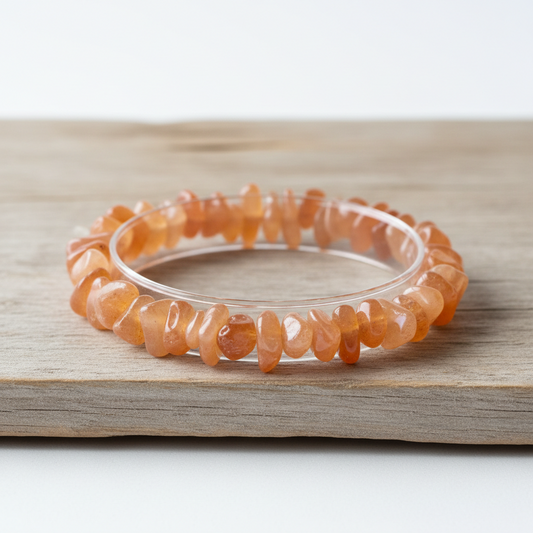 Bracelet Baroque Aventurine Orange