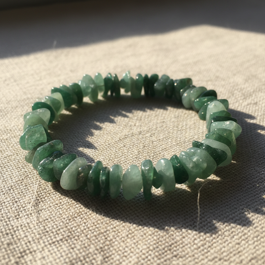 Bracelet Baroque Aventurine Verte