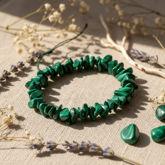 Bracelet Baroque Malachite
